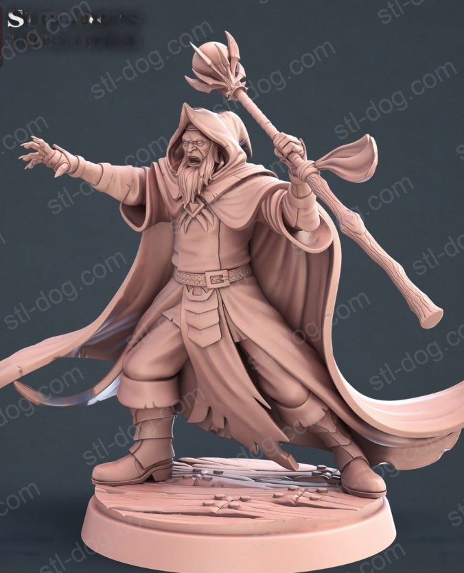 黑暗巫师(Dark Wizard) 3D打印图纸